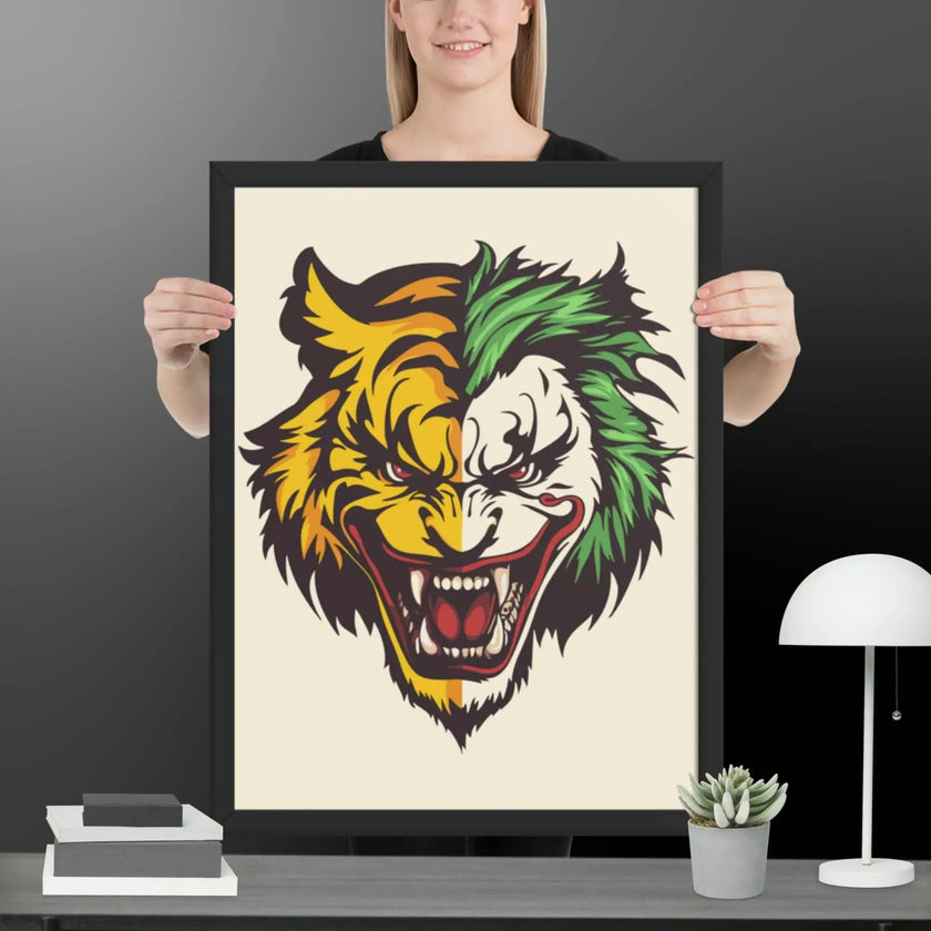 Jungle Madness Framed poster - STYLISHOUR