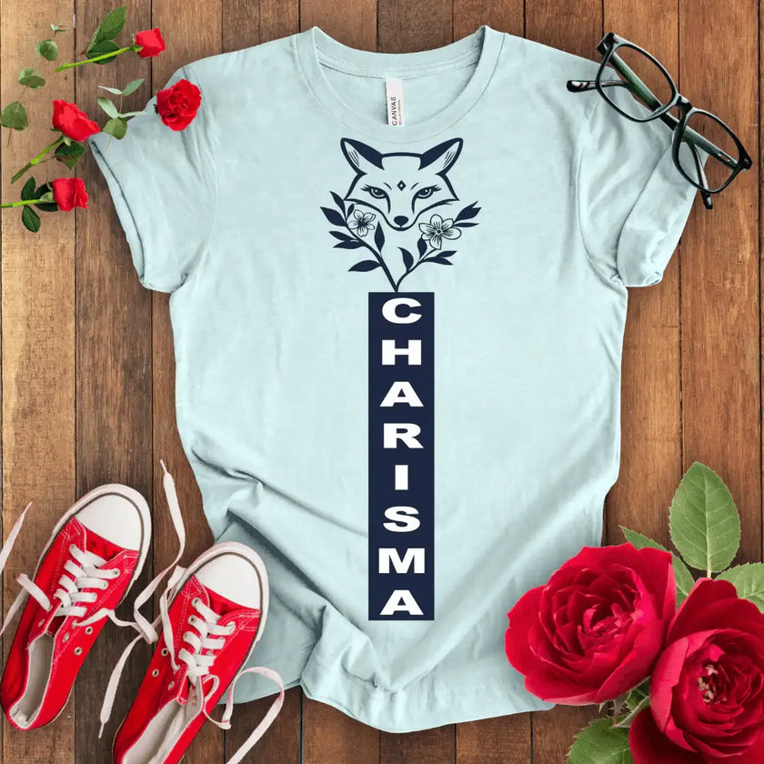 Fox Print Tee - Wild & Fun Graphic Shirt - STYLISHOUR