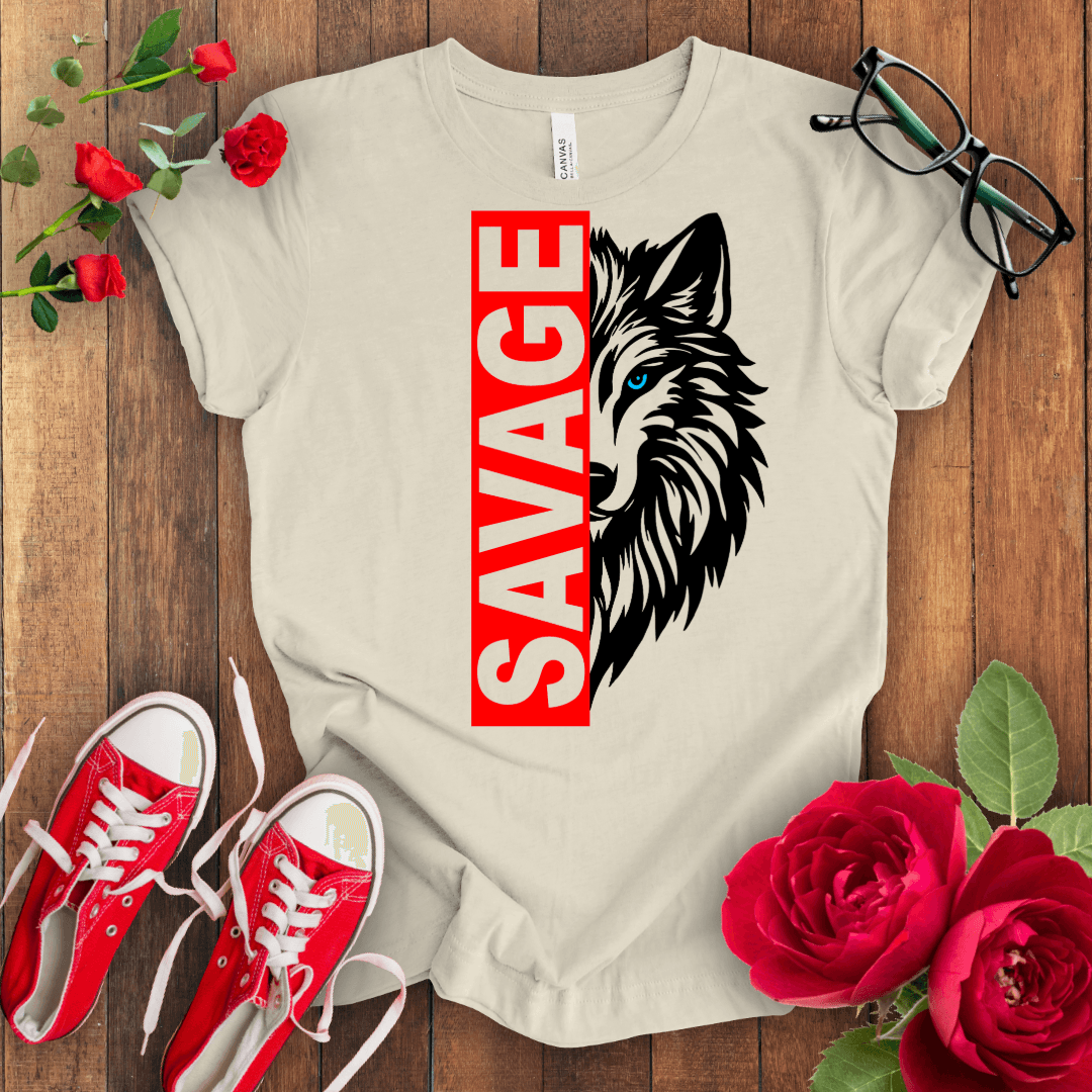 Savage Fox T-shirt - STYLISHOUR