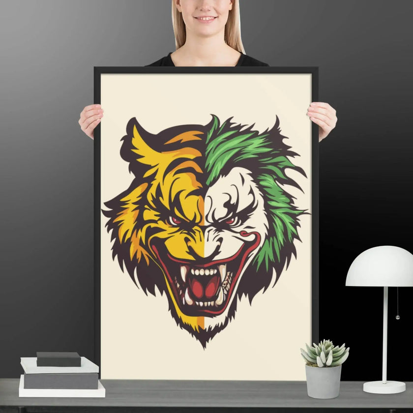 Jungle Madness Framed poster - STYLISHOUR