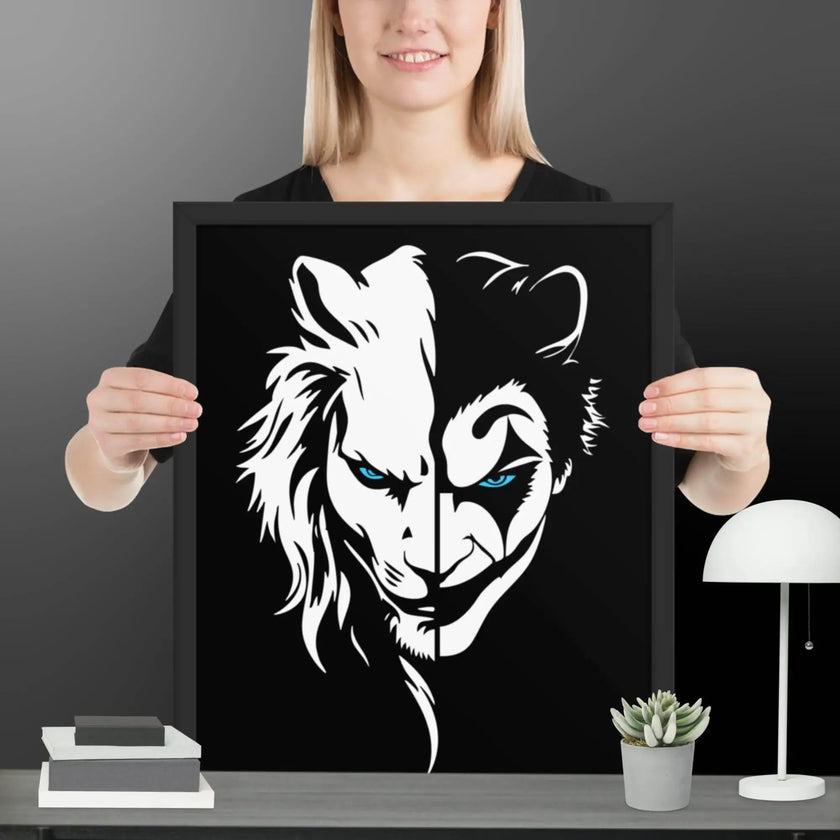 Predator of Punchlines Framed poster - STYLISHOUR