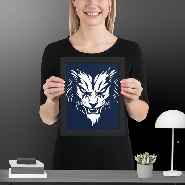 Roaring Madness Framed poster - STYLISHOUR