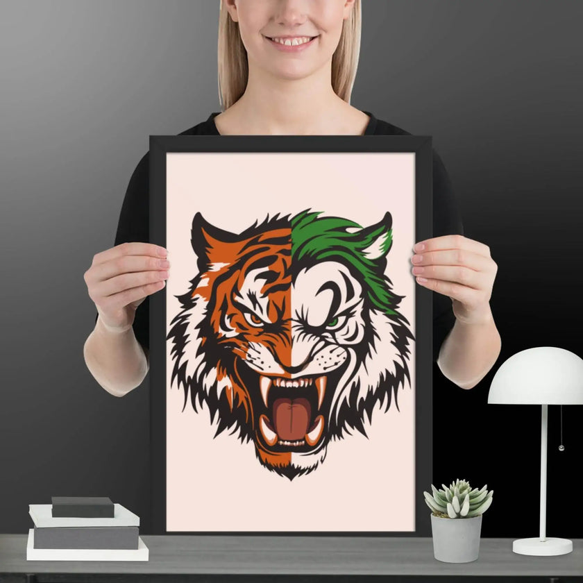 King of Chaos Framed poster - STYLISHOUR