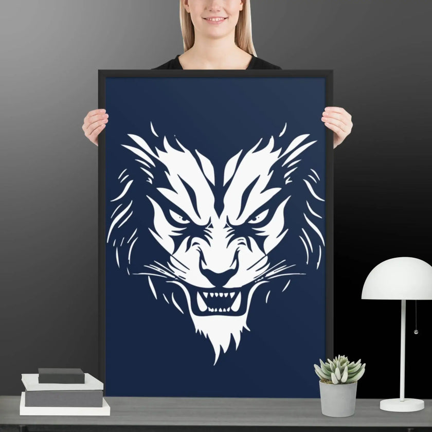 Roaring Madness Framed poster - STYLISHOUR