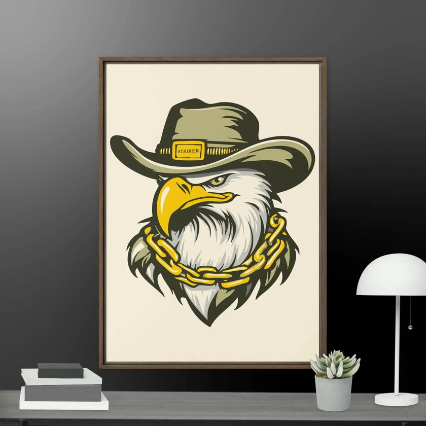 Boss Eagle Framed canvas - STYLISHOUR