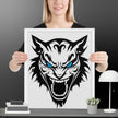 Jungle Madness Wall Art Framed poster - STYLISHOUR
