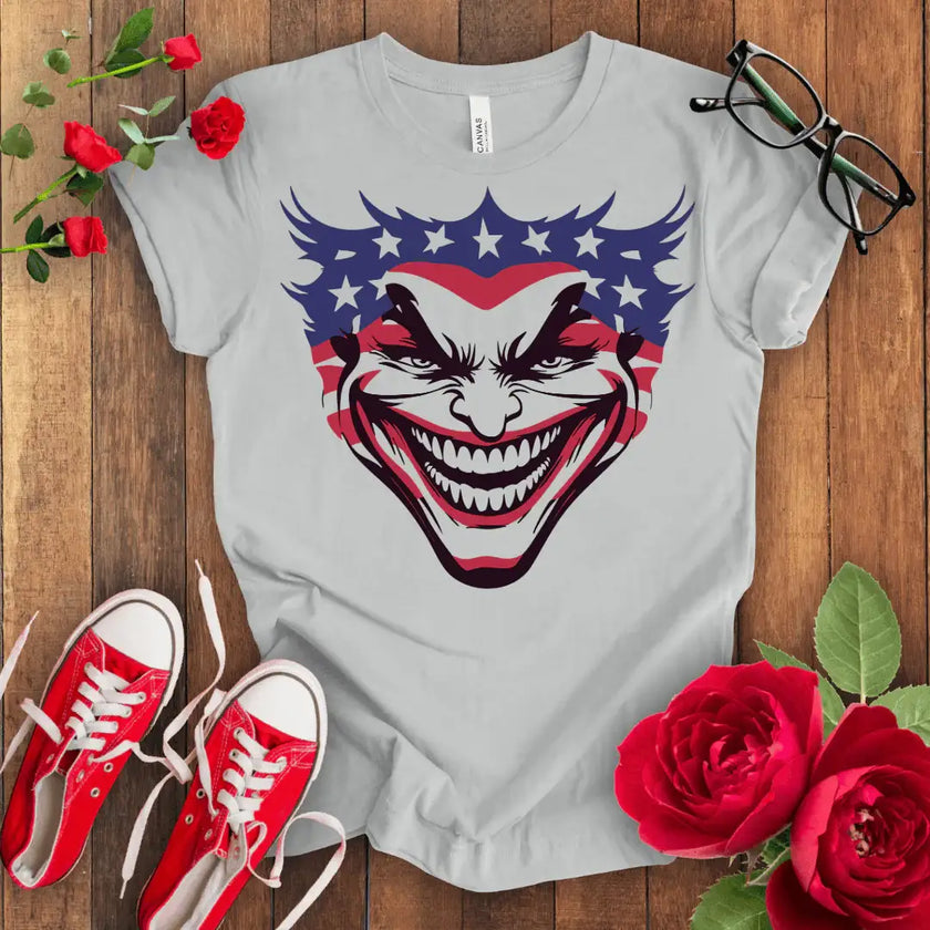 Joker Crazy Laugh Premium T-shirt - STYLISHOUR