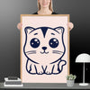 Meow Magic Framed matte paper poster - STYLISHOUR