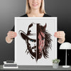 Western Whinny – Fusion of Horse Cowboy Poster - STYLISHOUR