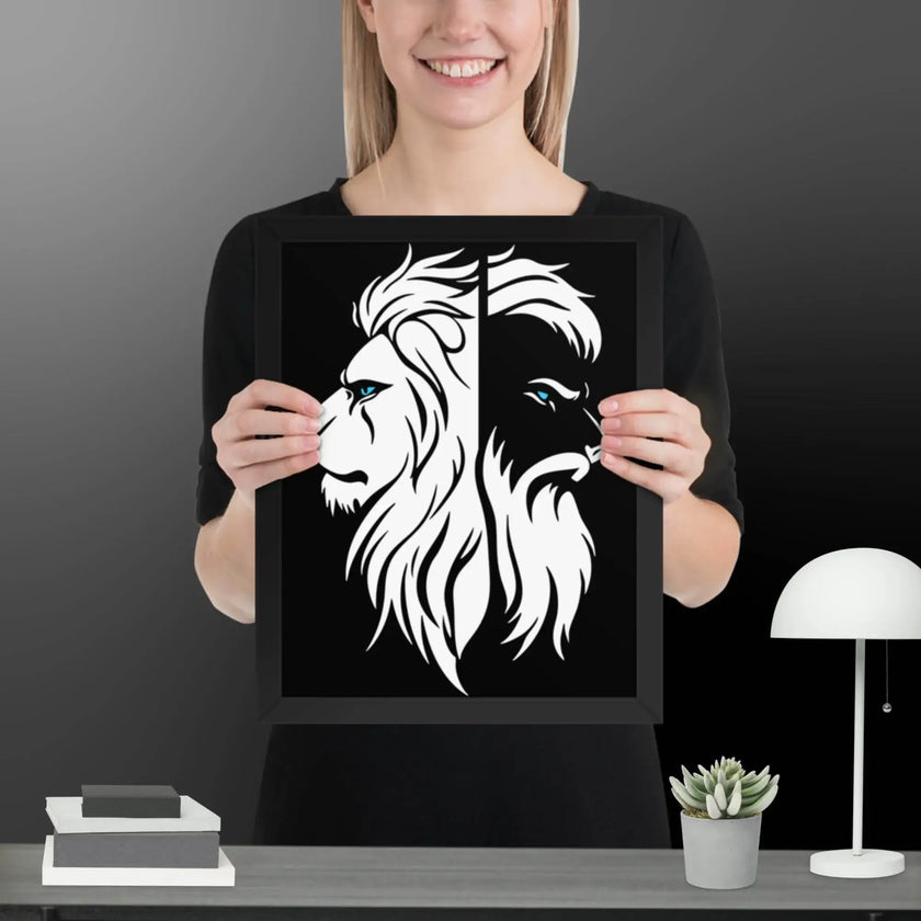 King of Chaos Framed poster - STYLISHOUR