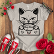 Mug shot Meow T-shirt - STYLISHOUR