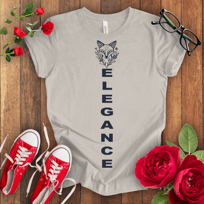 Elegance Fox T-shirt - STYLISHOUR