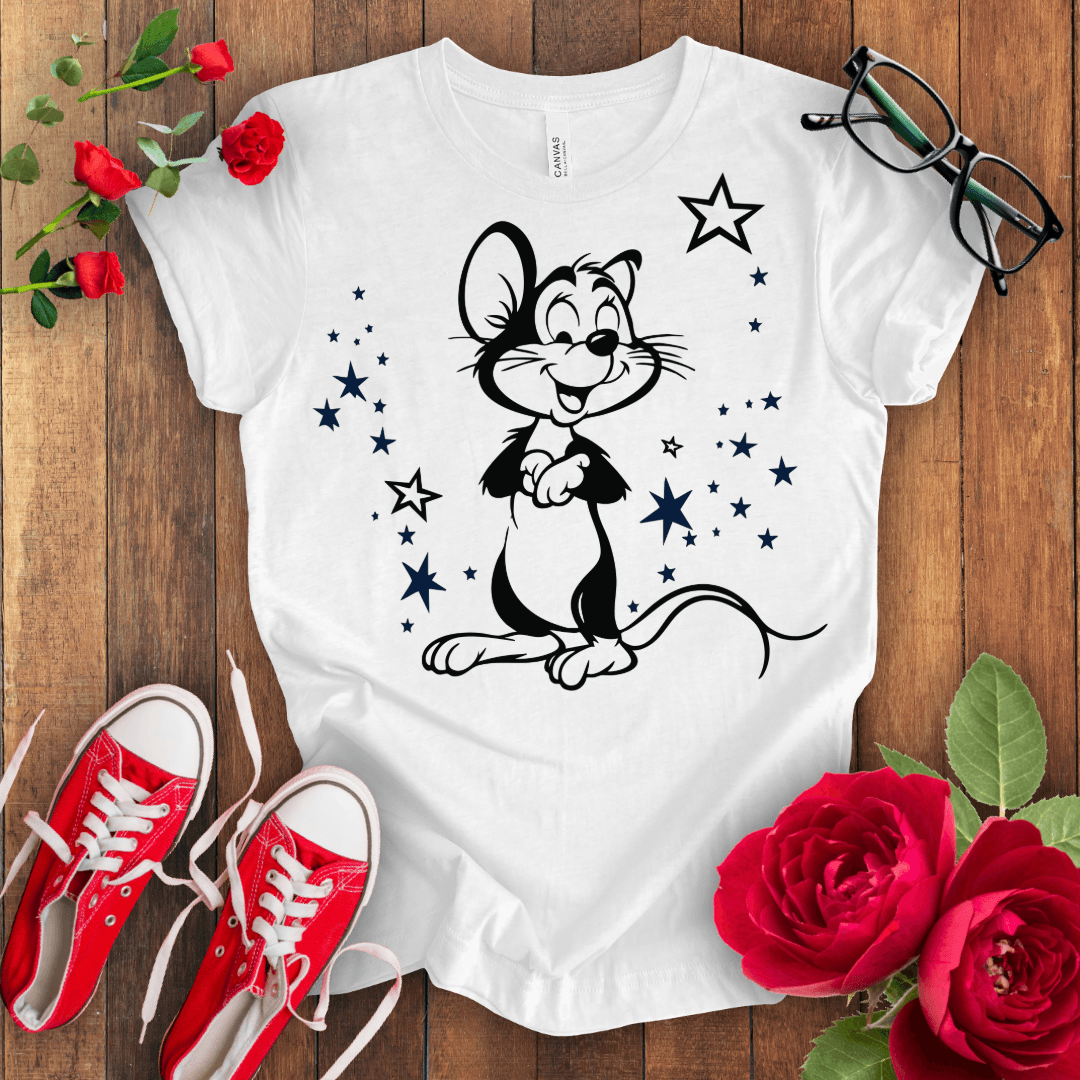 Happy Mouse T-shirt - STYLISHOUR