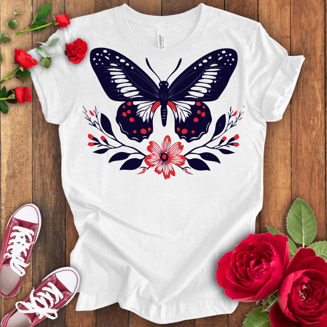 Dance of Wings Butterfly T-shirt - STYLISHOUR