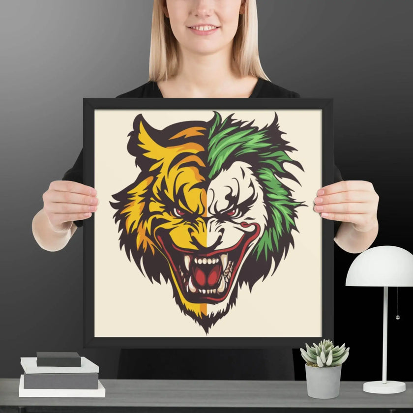 Jungle Madness Framed poster - STYLISHOUR