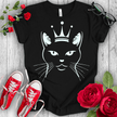 Purrfect Queen Kitty T-shirt - STYLISHOUR
