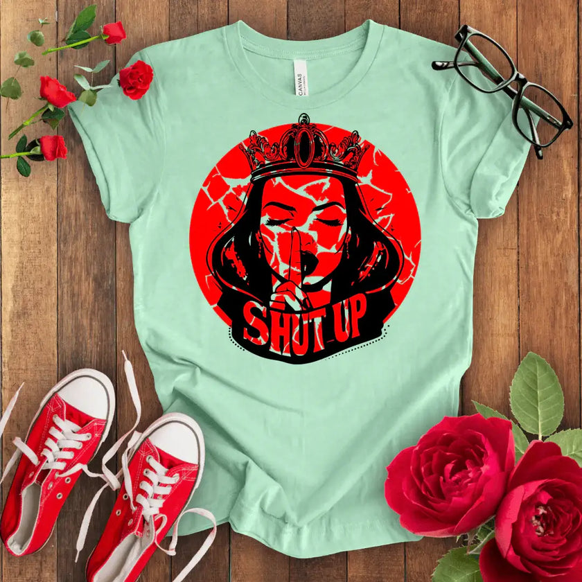 Queen Red Tee: Make a Statement with Style! - STYLISHOUR