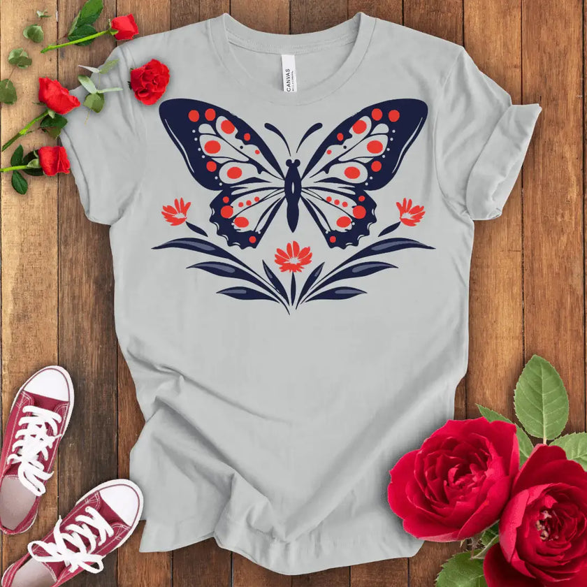 Wings of Wonder Butterfly T-shirt - STYLISHOUR