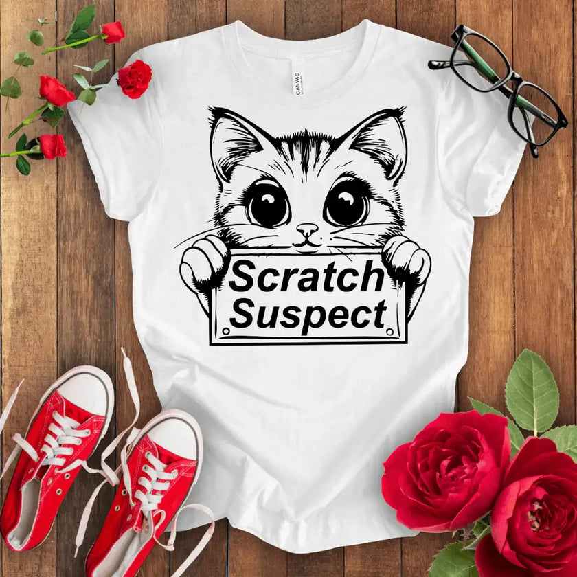 Scratch Suspect Kitten T-shirt - STYLISHOUR