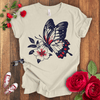 Fluttering Garden Magic Butterfly T-shirt - STYLISHOUR