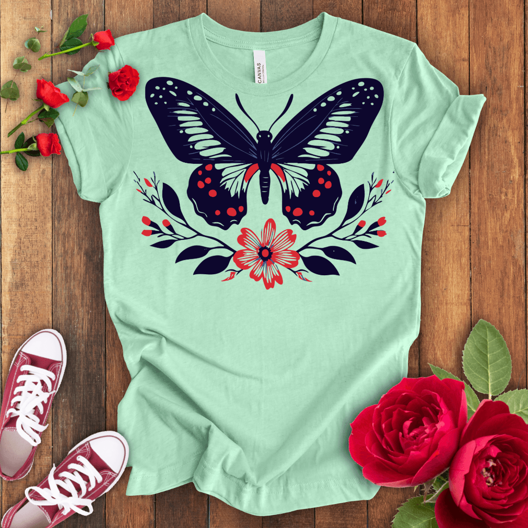 Dance of Wings Butterfly T-shirt - STYLISHOUR