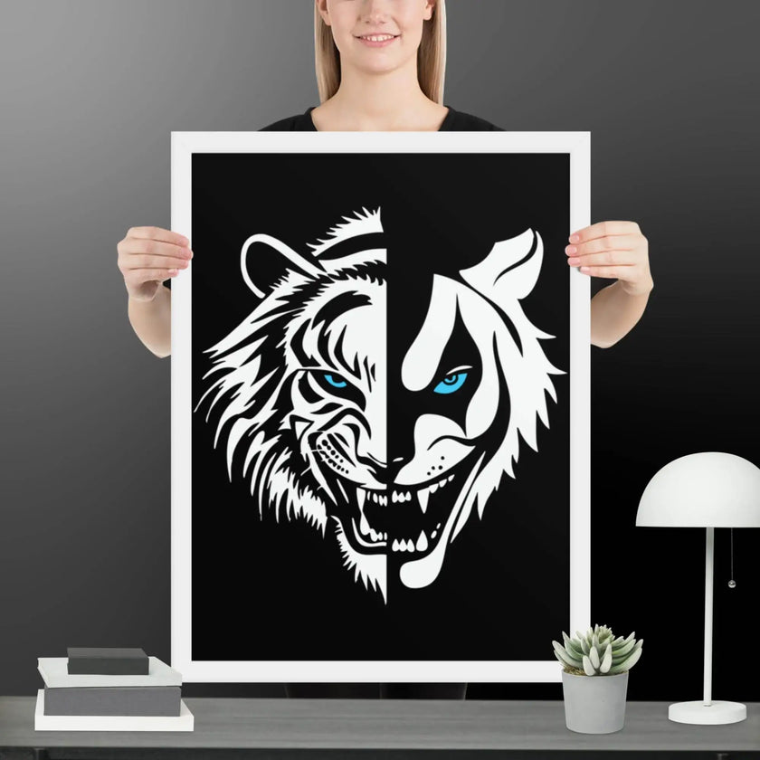 Laugh of the Wild Framed poster - STYLISHOUR