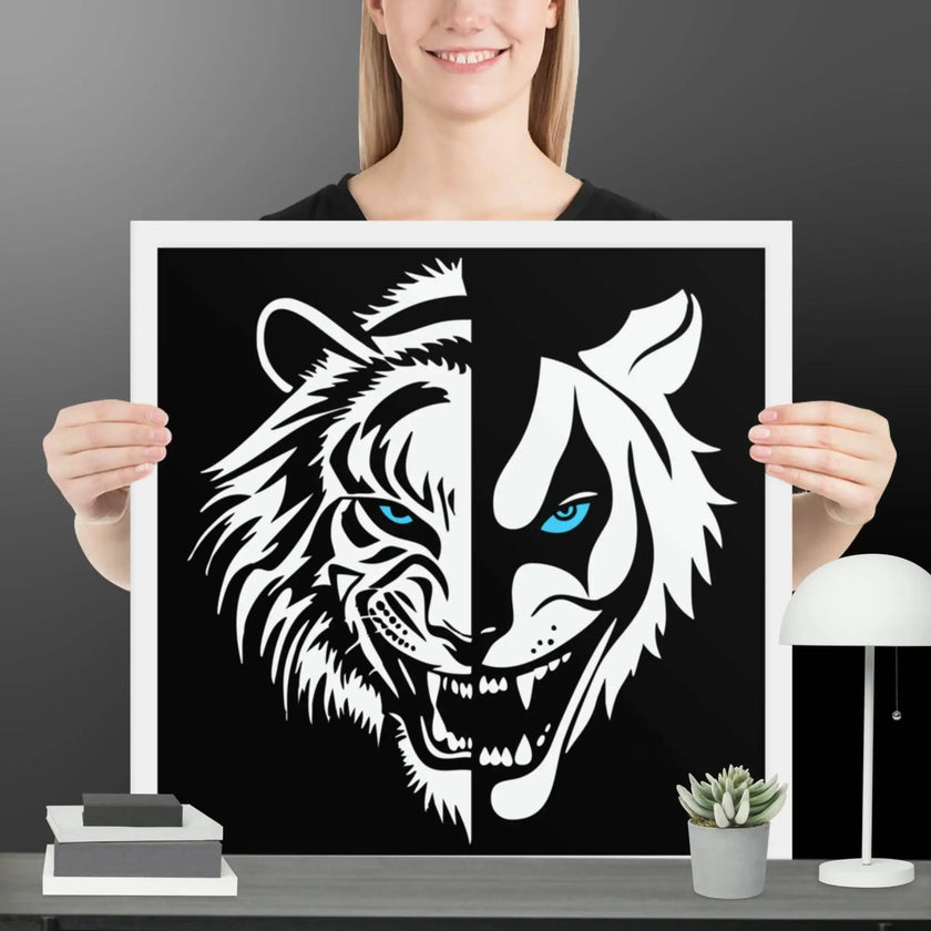 Laugh of the Wild Framed poster - STYLISHOUR