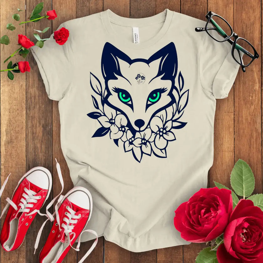 Sneaky Fox Tee: Adorable Animal Print Shirt - STYLISHOUR