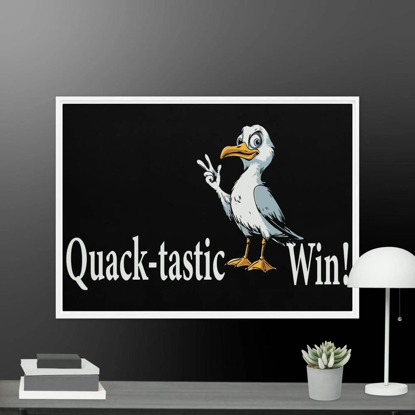 Fantastic Win Framed canvas - STYLISHOUR