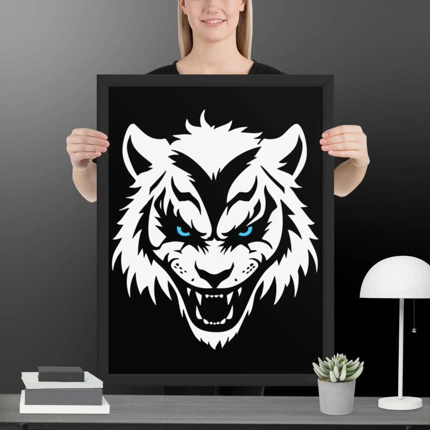 Fusion of Beast and Madness Framed poster - STYLISHOUR