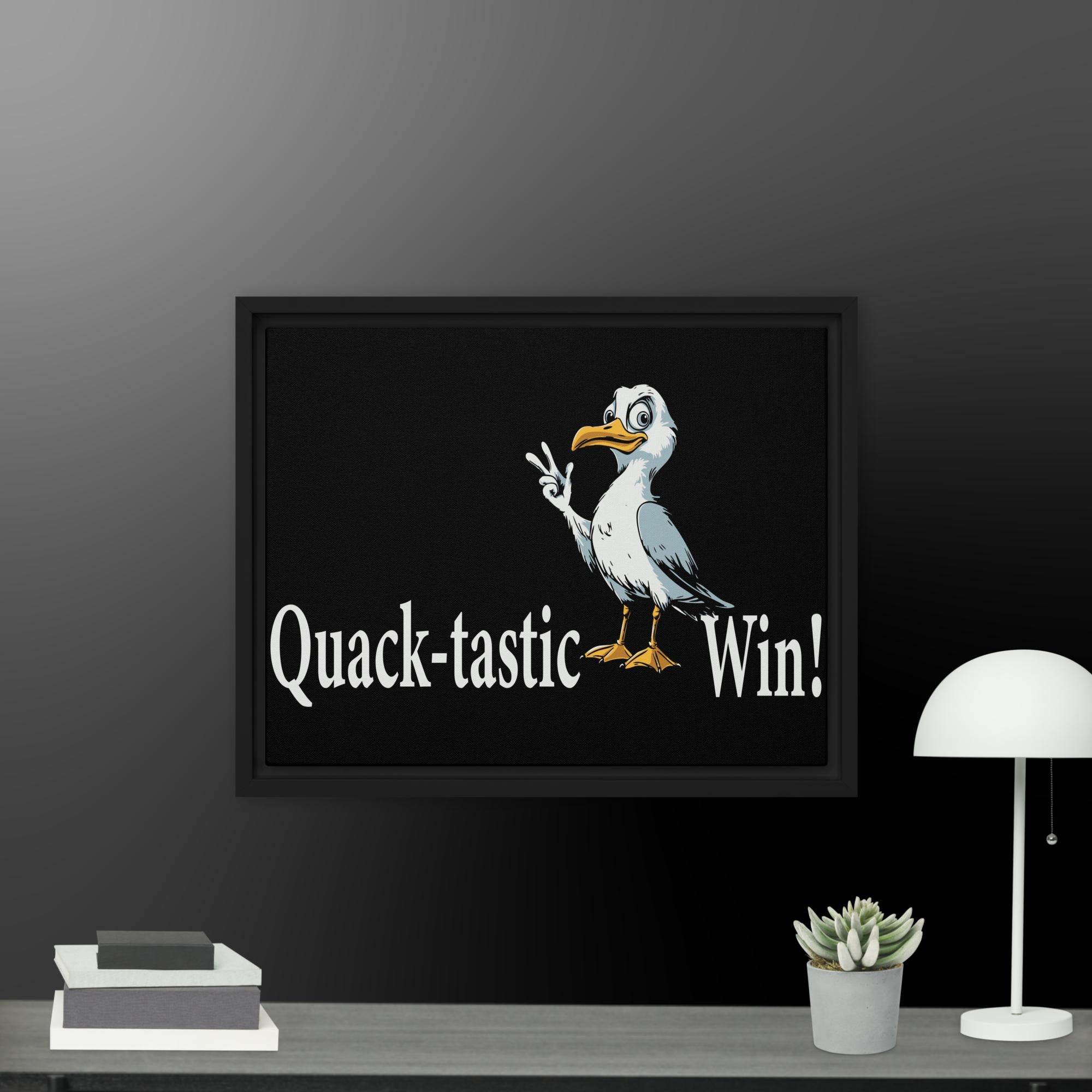 Fantastic Win Framed canvas - STYLISHOUR