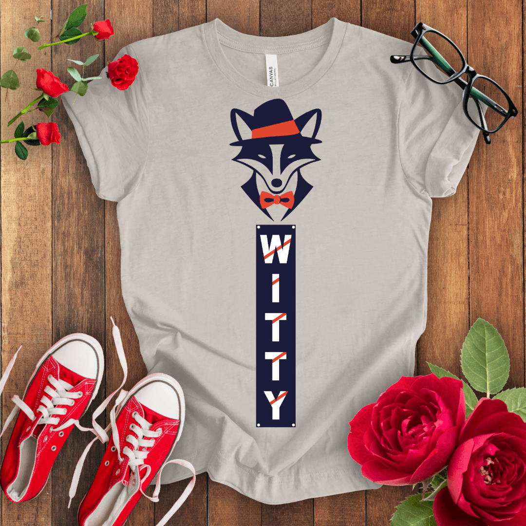Witty Fox T-shirt - STYLISHOUR