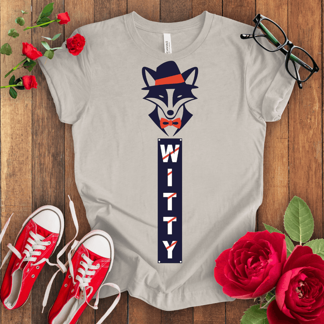 Witty Fox T-shirt - STYLISHOUR