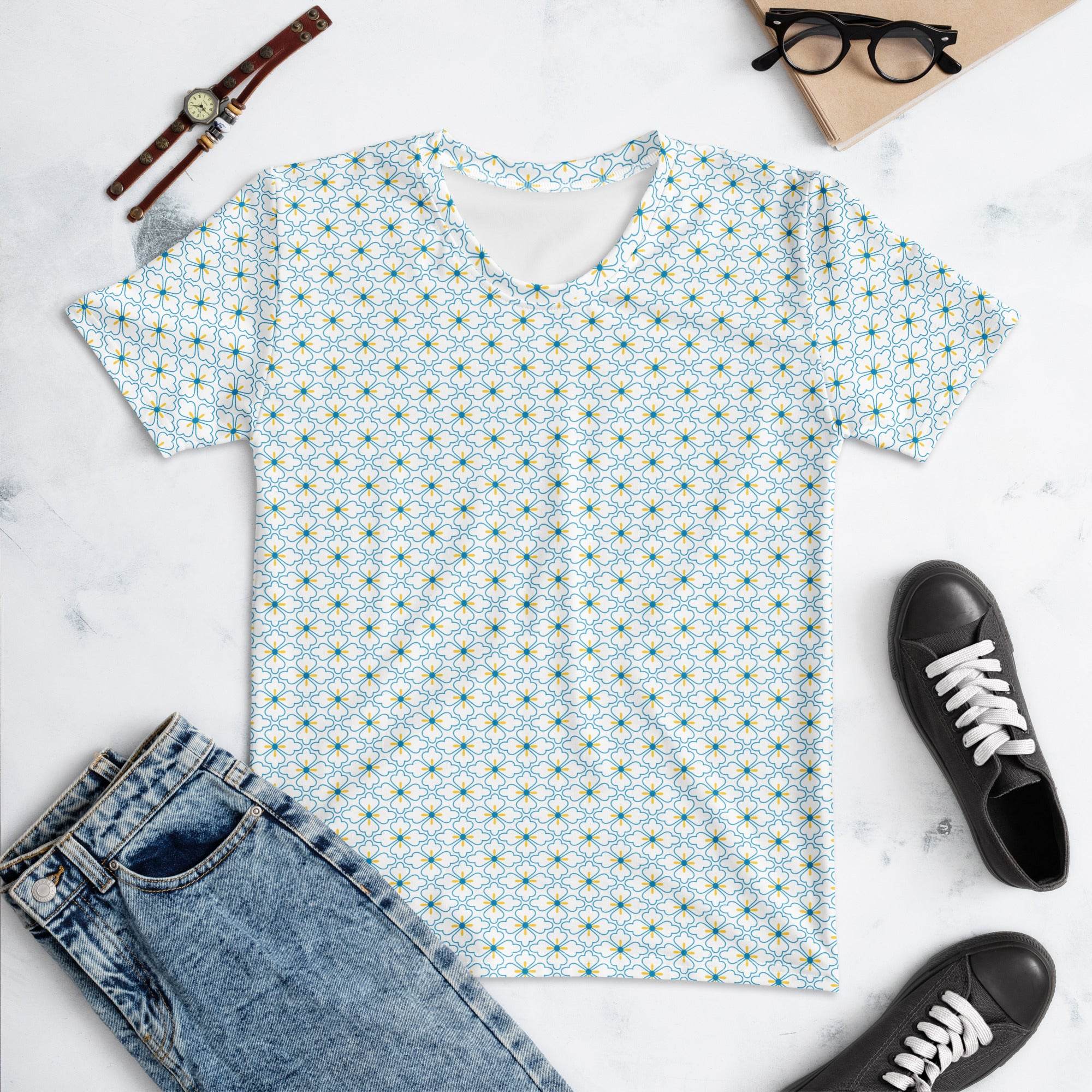 Crew Neck T-shirt - STYLISHOUR