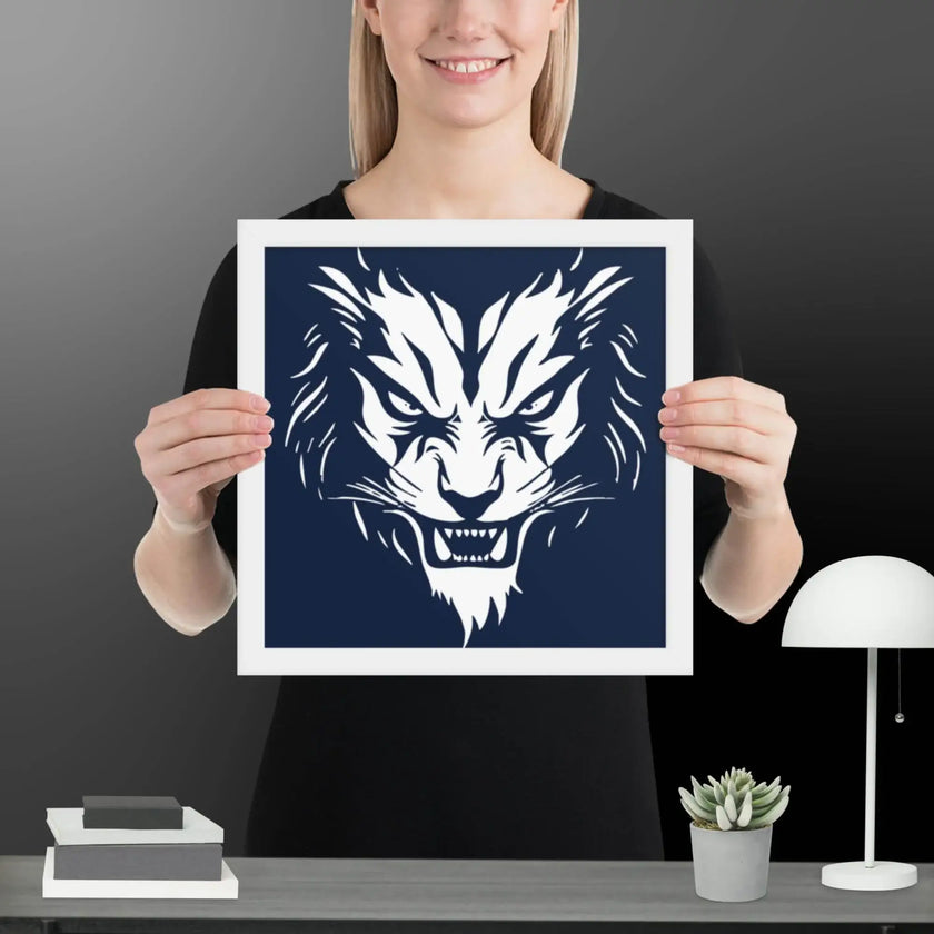 Roaring Madness Framed poster - STYLISHOUR