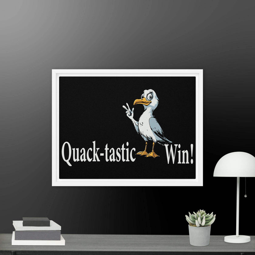 Fantastic Win Framed canvas - STYLISHOUR