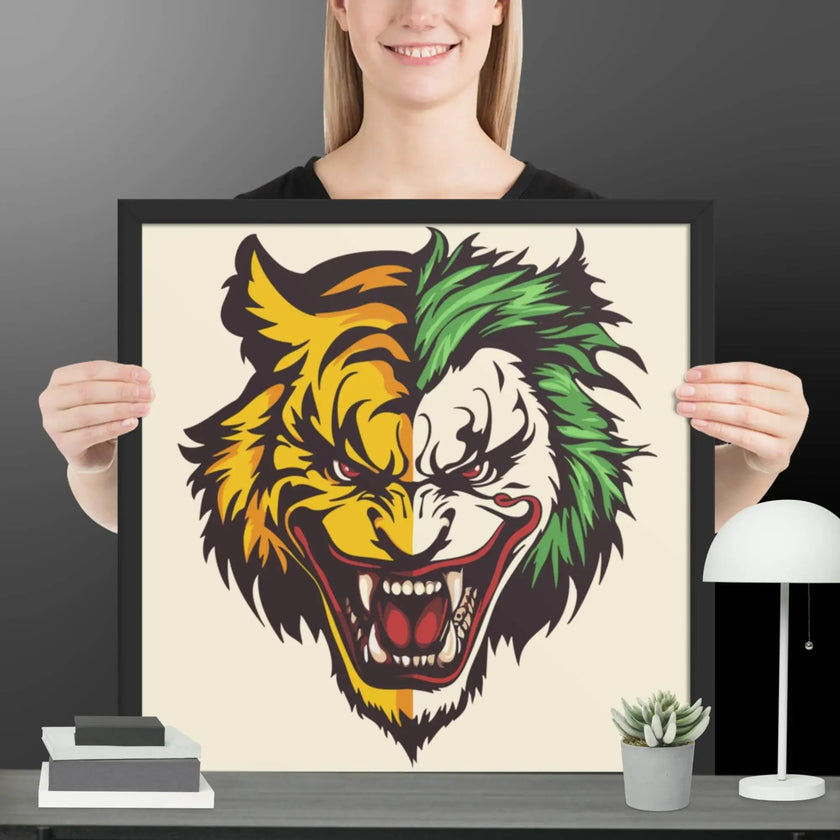 Jungle Madness Framed poster - STYLISHOUR