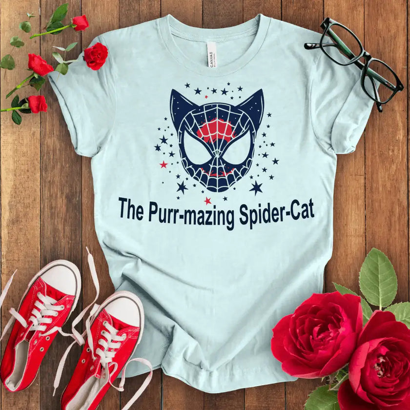 Amazing Spider Cat T-shirt - STYLISHOUR