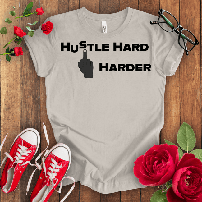 Hustle Hard T-shirt - STYLISHOUR