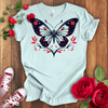 Blooming Butterfly Sky T-shirt - STYLISHOUR