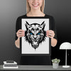 Savage Laughter Wall Art Framed poster - STYLISHOUR