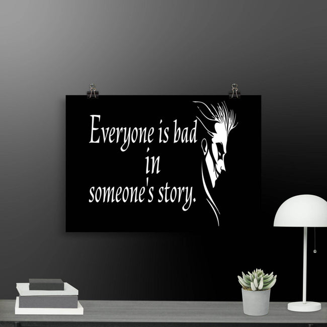 Everyone is Bad Poster - STYLISHOUR
