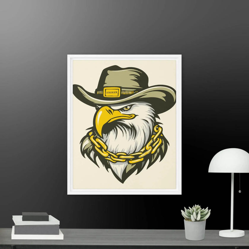 Boss Eagle Framed canvas - STYLISHOUR