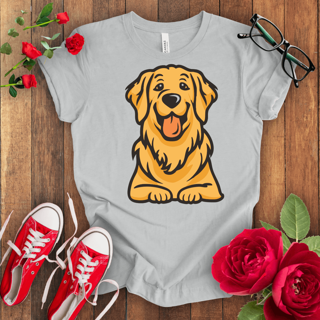 Pawsome Golden Buddy T-shirt - STYLISHOUR