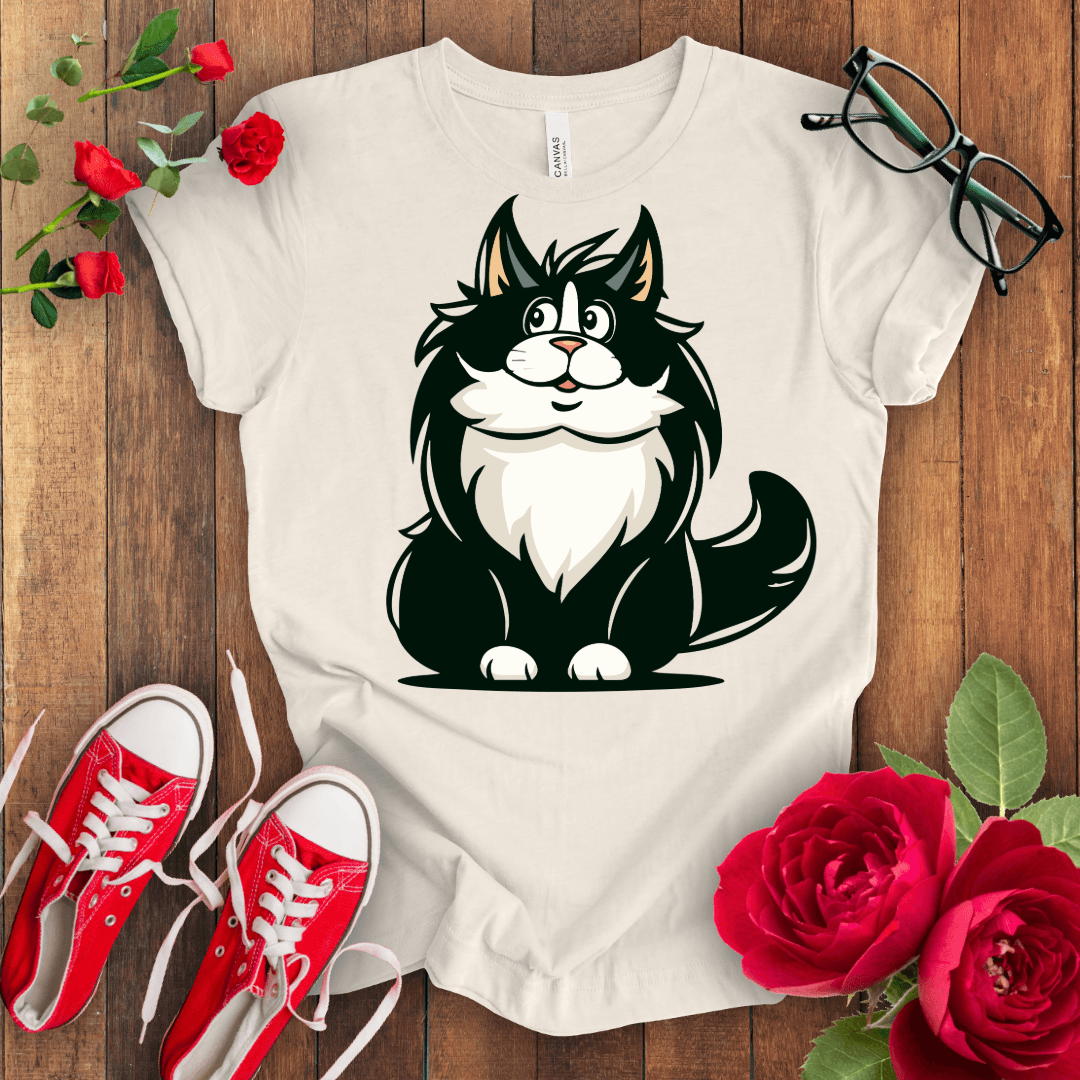 Cute Meow Vibes T-shirt - STYLISHOUR