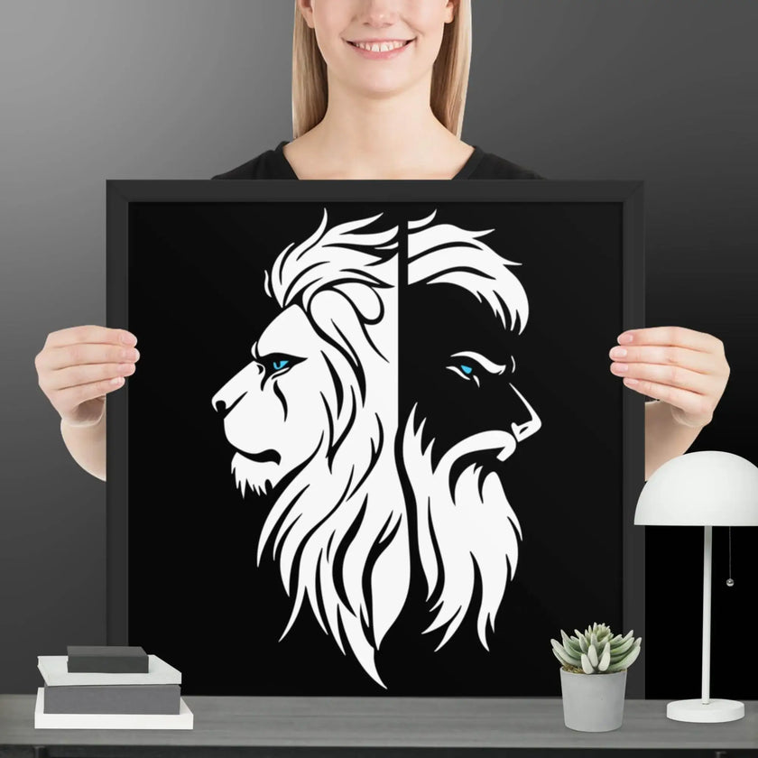 King of Chaos Framed poster - STYLISHOUR