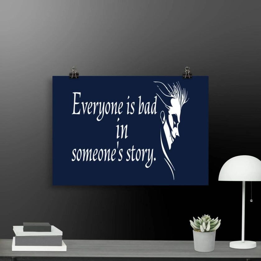 Everyone is Bad Joker Poster - STYLISHOUR