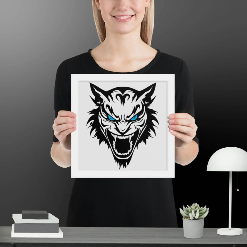 Jungle Madness Wall Art Framed poster - STYLISHOUR