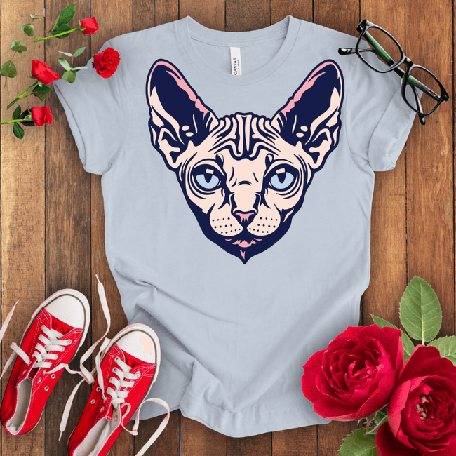 Suspicious Cute Cat T-shirt - STYLISHOUR