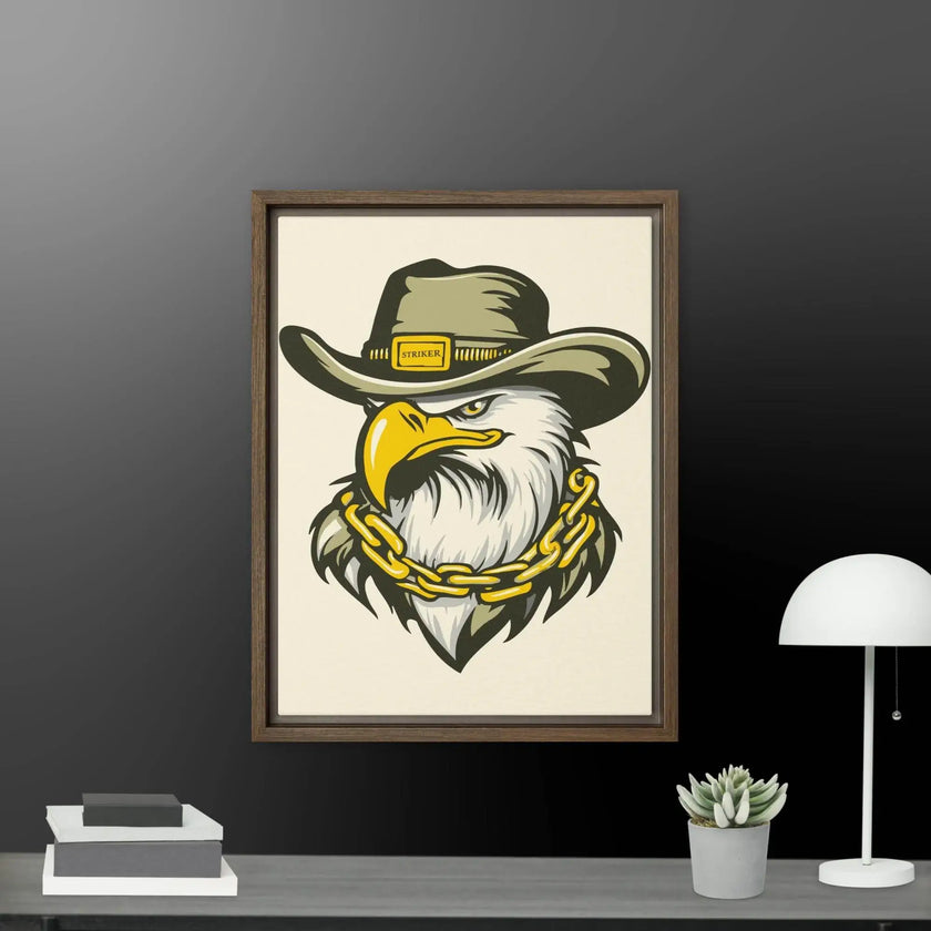 Boss Eagle Framed canvas - STYLISHOUR
